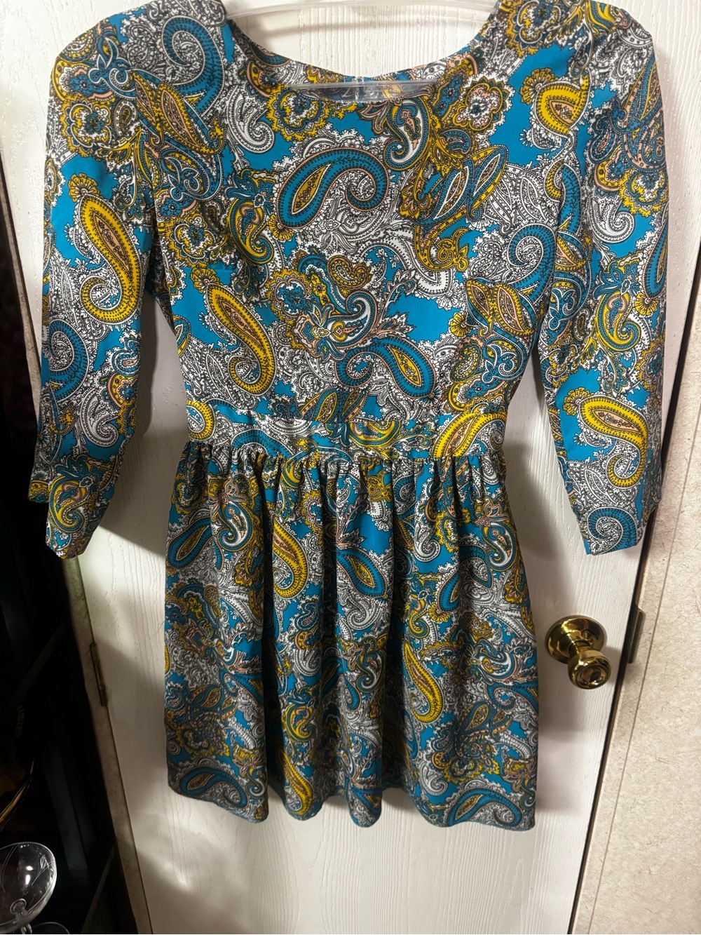 H&M Paisley mini dress